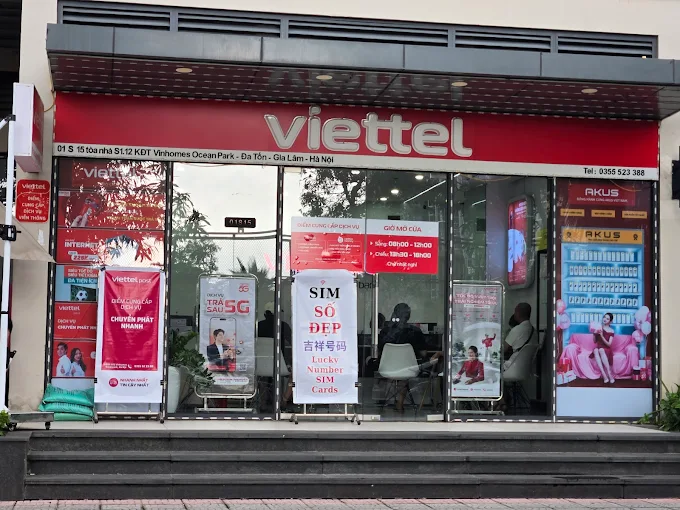 Cửa hàng Viettel Ocean - Shop 01S15 Tòa S1.12 Vinhomes OceanPark